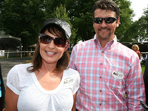 Sarah Palin it appears may have had an enlargement done on two of her most 